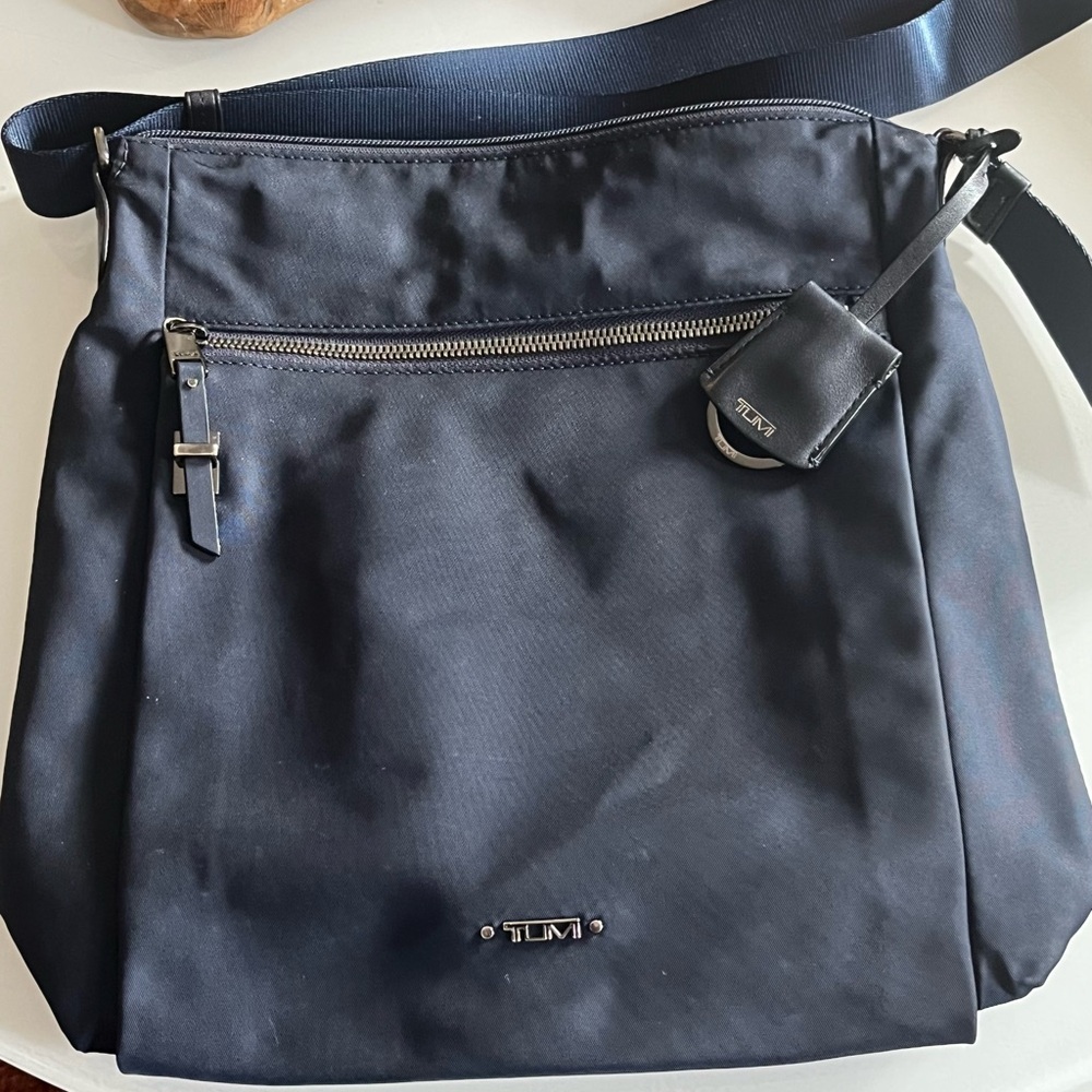 Tumi Black Voyager Canton Crossbody